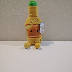 Giggle Scape Orange  Soda Plush Stuffed  10"